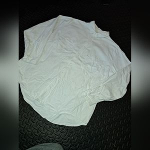 Levis white button up shirt